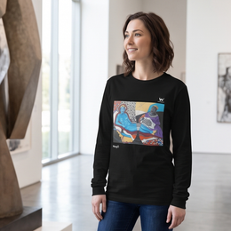 T-shirt Femme à Manches Longues - MargO Hashag(#) Olympia