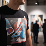 T-shirt homme en coton biologique - MargO Vague à l'âme