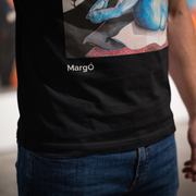 T-shirt homme en coton biologique - MargO Vague à l'âme