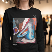 T-shirt Femme à Manches Longues - MargO Vague à l'Ame