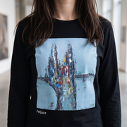 T-shirt Femme à Manches Longues - Feljazz Brooklyn