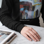 T-shirt Femme à Manches Longues - Jeanne Le Guen Technique Mixte 3649