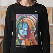 T-shirt Femme à Manches Longues - Janpol Portalis Prise de Tête